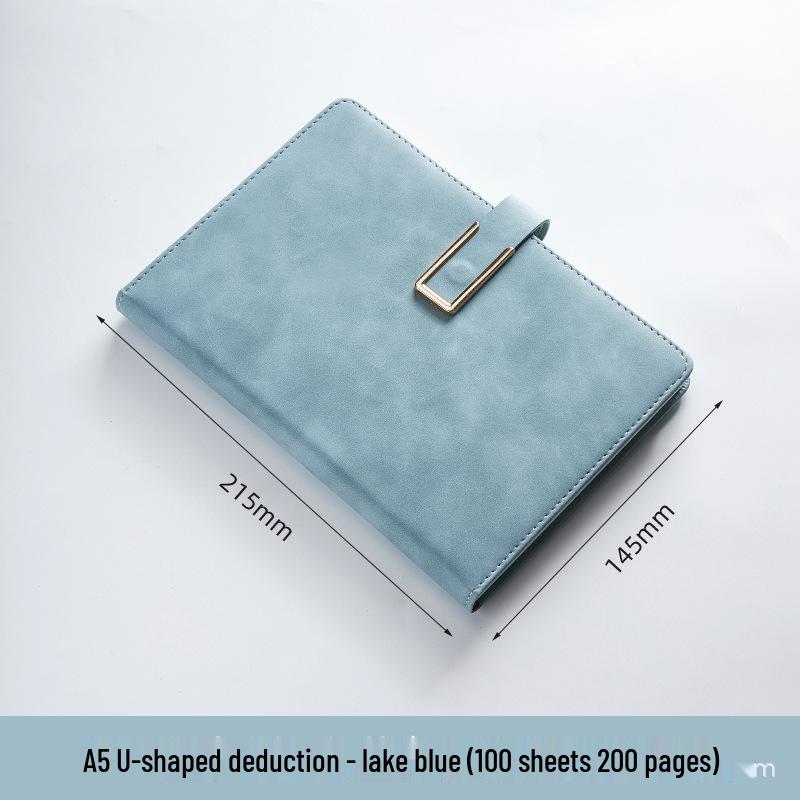 A5 Custom Logo Business Notebook Set - Premium Gift for Office Meetings