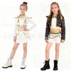 Completo da bambina costumi per performance teatrali di Halloween disfraz k pop ragazza gruppo di ragazze demoni occasione speciale abbigliamento per bambini