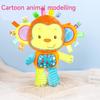 Baby Fill In Soft Plush Toy Cartoon Animal Elephant Monkey Plush Bell Rattles Toy Children Placation Toy Sleeping Companion Toys