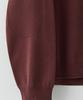 Leopeusaideu Whole Garment Crew Knit Burgundy