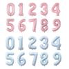 32" Medium Number Aluminum Foil Balloon for Children's Birthday Party Decorations