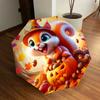 1pc Halloween Squirrel Automatic Open/Close Umbrella, Folding Compact Umbrella with Lightweight Design for Women/Men Yy251011103