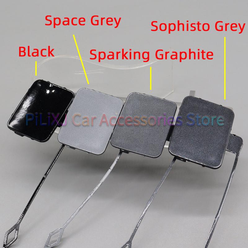 Front Bumper Towing Hook Cover Cap For BMW 2005-2008 E90 E91 318 320 325 330 High Quality Tow Garnish Trim Hitch Lid Painted