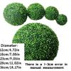 1 peça Bola de Topiaria de Grama Artificial Bola Suspensa Para Casamento Festa Diy Hotel Casa Quintal Jardim Decoração