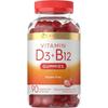 Vitam Vitamin D3 2000iu B12 200mcg High Dose 90 Jelly Strawberry Flavor Made in the USA Chewable 90 Tablets 1 pcs