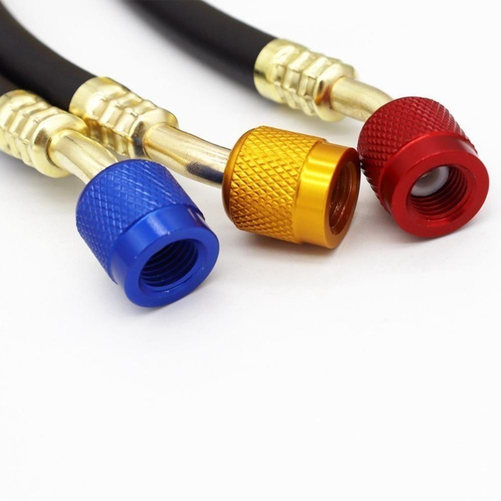R22 R134A AC Kältemittel Füllschläuche 1/4 Zoll SAE Freon Füllschlauch Set AC System Werkzeug