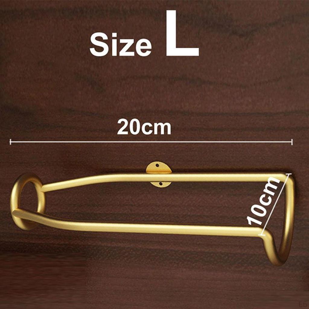 Iron Wall Mounted Wine Rack Single Creative Decorative Hanging