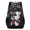 Crossborder Style Oxford Fabric Student Backpack With Breathable Straps For Middle School And High School Use
