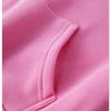 Women's Autumn and Winter Plus Cashmere Solid Color Hoodie Spice Girls Miss Umbilical American Pullover Top