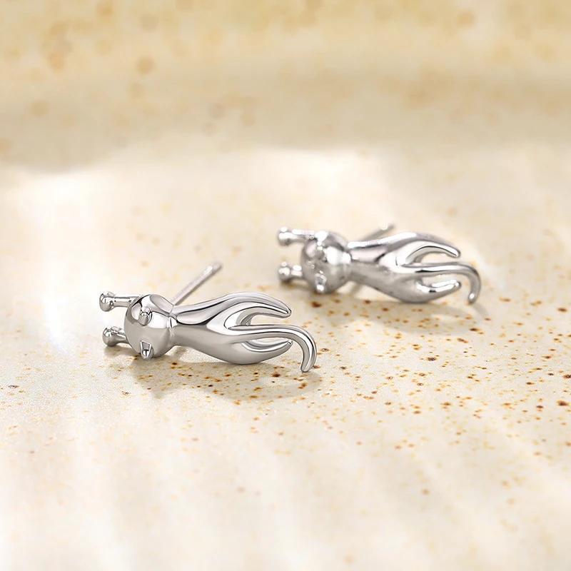 Unique Cat Design, Ladies' Earrings, Cute Pets, Extended Shapes, Irregular Ear Accessories, Interesting Daily Wearable Jewelry