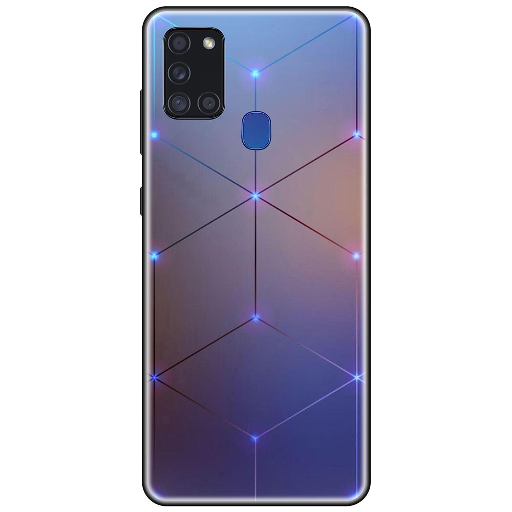 

Чехол для Samsung Galaxy A21S Galaxy A 21 S черный милый мультяшный мягкий чехол из ТПУ полная защита бампер 6,5 дюймов A21S-Style 18