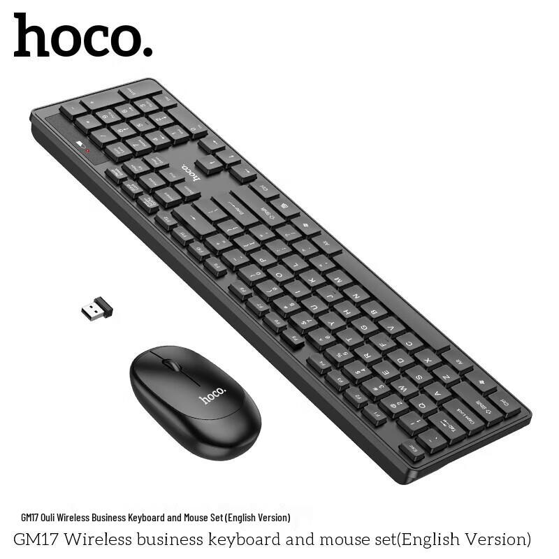 

HOCO GM17 Wireless Business Keyboard and Mouse Combo