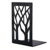 Creative Wrought Iron Metal Book Storage Rack and Personalized Hollowed-Out Bookends