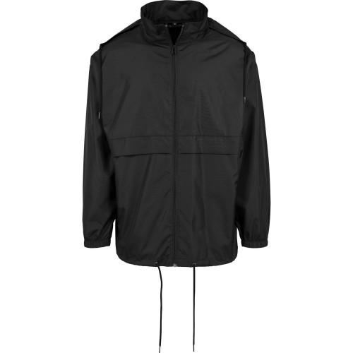 Build Your Brand Unisex Adult Nylon Windbreaker