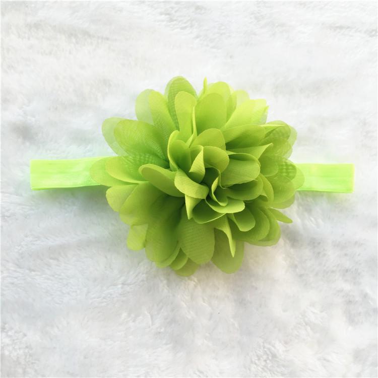 Korean Chiffon Flower Headband for Kids - 10cm Large Flower Hair Accessory