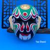 Children's Wearable Peking Opera Full Face Mask - Chinese Kindergarten Style Opera Decoration