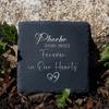 Personalized Pet Memorial Gift Custom Pet Memorial Garden Stone Slate Engraved Garden Slate with Dog Name Dog Loss Gifts
