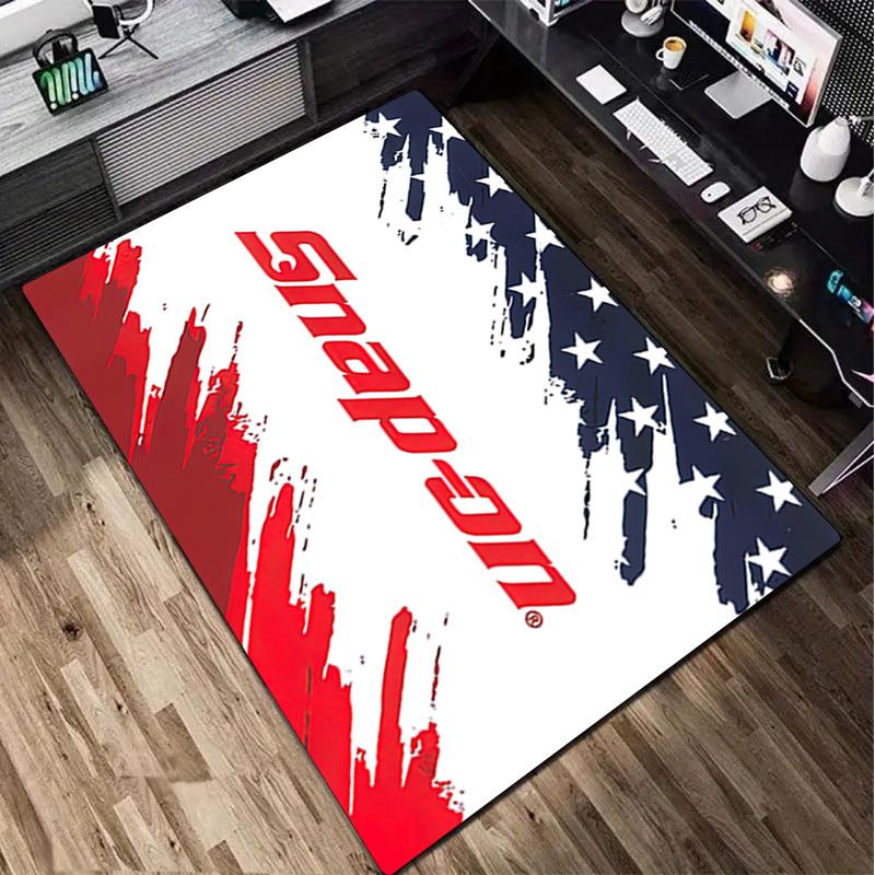 1Pc Snap On Tools Print Rug - Home Decoration Carpet For Living Room Bedroom Flooring Computer Chair Area Rug