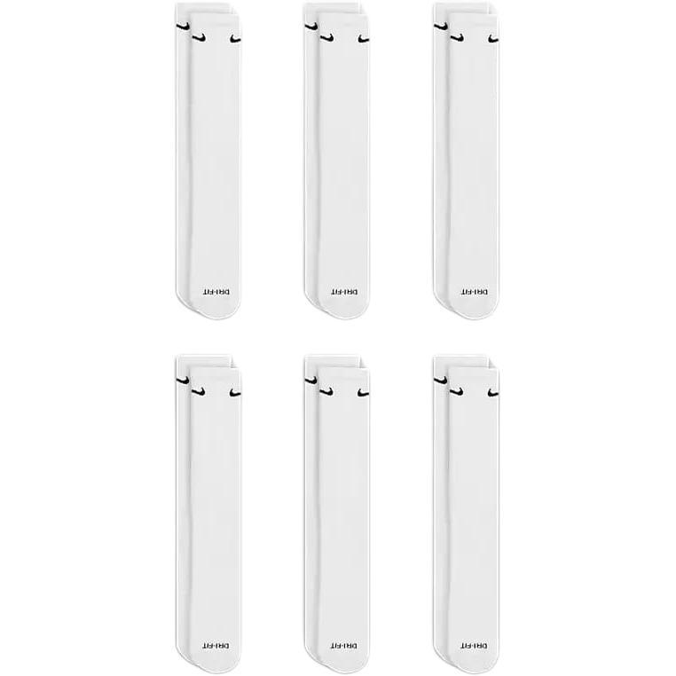 Nike Everyday Plus Crew Socks Men's 1 Set 6 Pack White SX6897-100