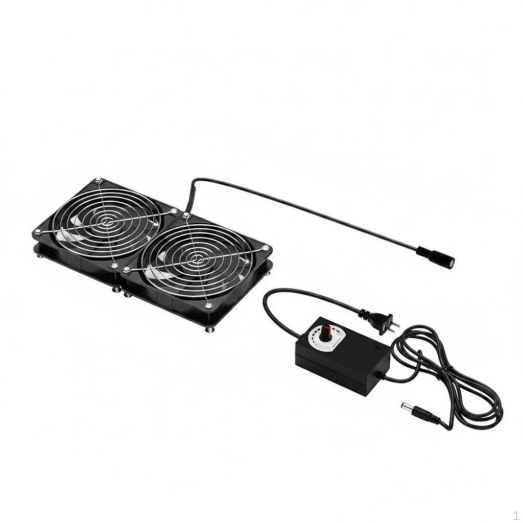 External PC Cooling Fan High Air Movement Power Desktop Chassis