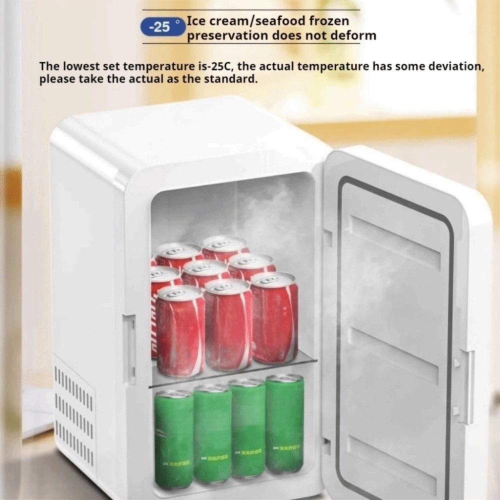 Household Mini Fridge Single Door Car Freezer Portable Mini Cooler Box  Beauty Food Refrigerator