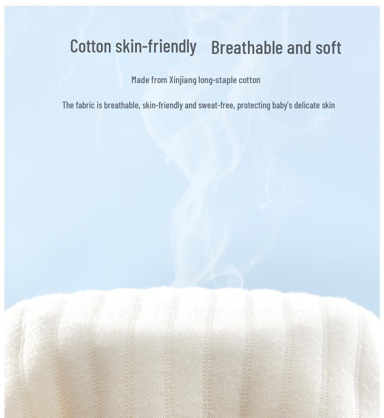 Herbst/Winter Neugeborenen Baumwoll-Strampler: Dünn, Entbeint, Warmluft-Baumwolle