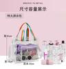 Women Clear Shoulder Bag Waterproof Transparent Tote Handbag Large Capacity Simple Satchel Bag Outdoor Swimming Bag 2025 New