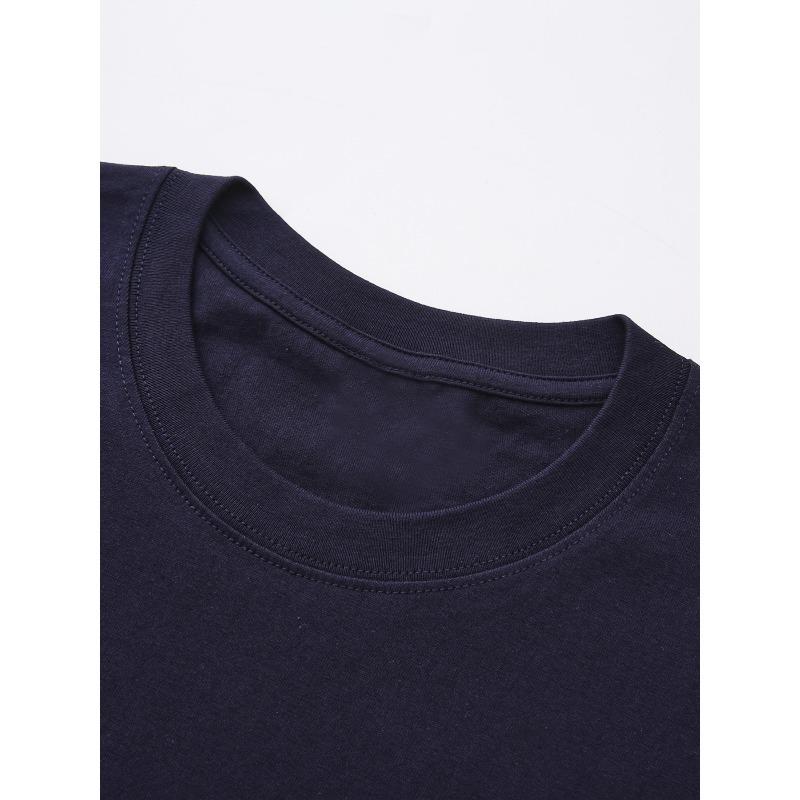 Men'S New Pure Short Sleeve T-Shirt Hiking Print Casual Round Neck Short Sleeve Comfortable Soft Breathable Summer Essential