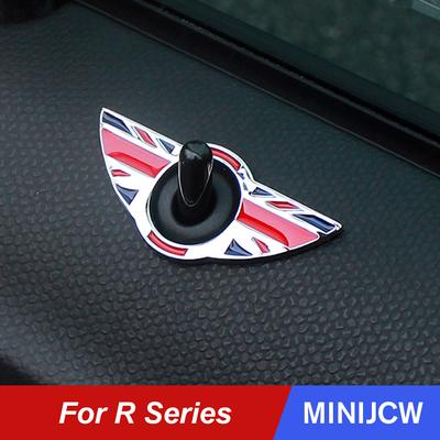 2Pcs Car Door Pin Lock Cover Stickers Case Decor For Mini Cooper S JCW R50 R52 R53 R55 R56 R57 R58 R59 R60 R61 Car