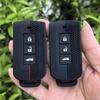 3 Buttons Car Silicone Remote Key Case Cover Shell For Mitsubishi Xpander Outlander Asx Pajero Eclipse Cross Montero Accessories