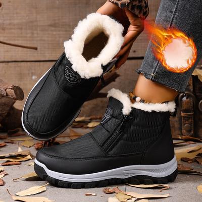 Women's 2025 Winter Thickened Cotton Shoes for Outdoors Anti-slip and Durable Sole Warm and Comfortable