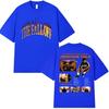 J.Cole The Fall Off Nuovo Album 2026 Maglietta Unisex di Alta Qualità in Cotone Oversize Rap Hip Hop Pop Abbigliamento alla Moda Maglietta