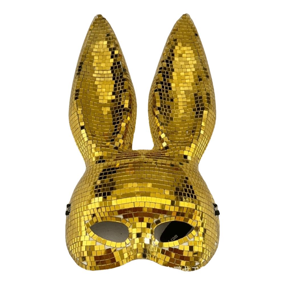 Glitter Masquerade Face Mask Mirror Surface Adult Half/Full Face Mask Metallic Disco Cosplay Costume Mask Night Club Wear