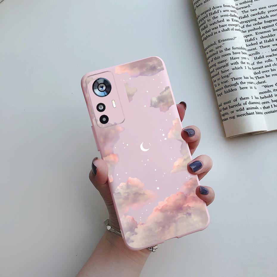 For Xiaomi 12T Pro Case Colorful Rainbow Flower TPU Back Cover For Xiomi Xiaomi Mi12T Mi 12 T 12T Xiaomi12T Pro Soft Cases Coque