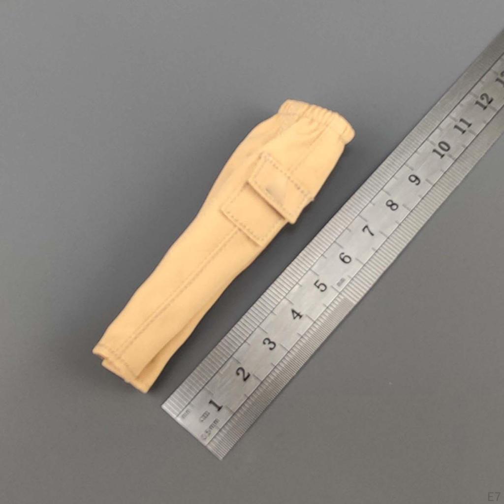 1/12 Damen Freizeithose, Miniatur Handgemachte Puppenkleidung Zubehör für 6 Zoll Modellfiguren