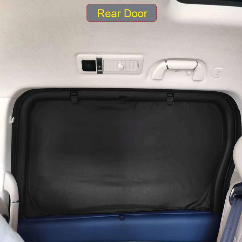Car Black Windows Privacy Sunshade For GWM WEY 80 2024-Present Auto Anti-UV Heat Insulation Protect Cover Interior Accessories