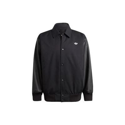 Originals Trefoil Rifta Collegiate Jacke mit Colorblock-Drei-Streifen Herrenjacke Schwarz HZ0715