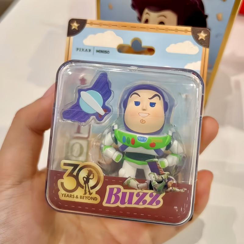 Toy Story Anniversary Unlimited Fun Series Pendant Card Blind Box Pixar Buzz Lightyear Christmas 30th Figure Gifts Model Random Trendy Mystery