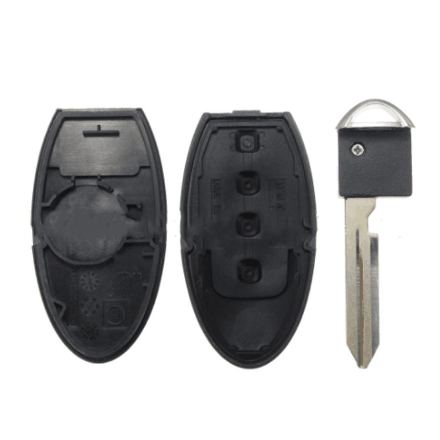 Remote control case for infiniti g25 g35 g37 q60 fx35 fx37 qx70 without chip inside