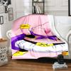 1PC Majin Buu  Print Flannel Blanket, High quality All Seasons, Home Decor, Warmth and Comfort, Perfect for Christmas Gifts