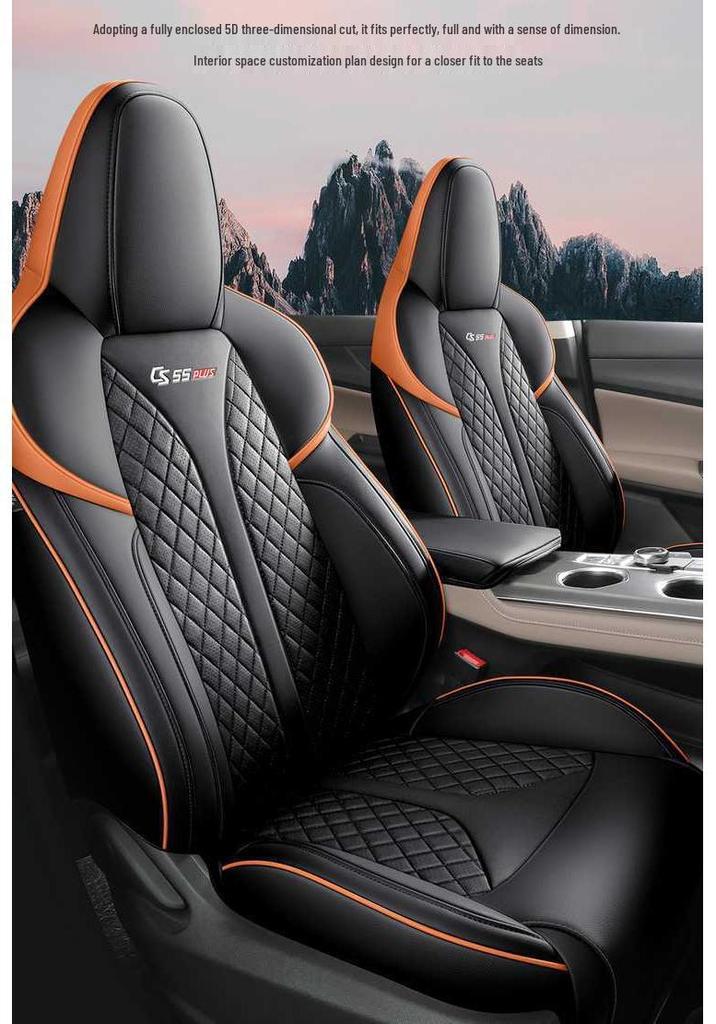 25 Changan CS55 Plus Models: All-Season Full-Coverage Seat Covers for 2nd & 3rd Generation