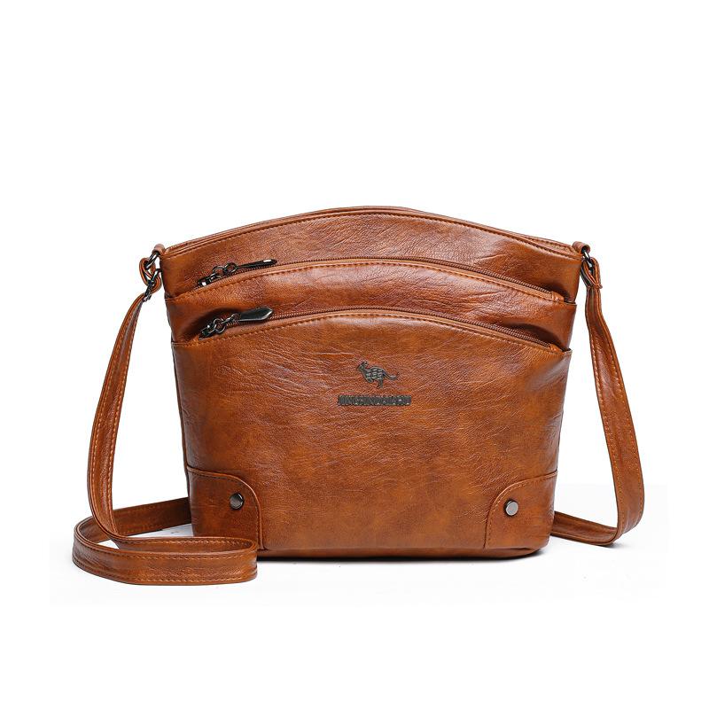 Middle-Aged and Elderly Multi-Layer Crossbody Bag Mother Bag Women's Shoulder Bag