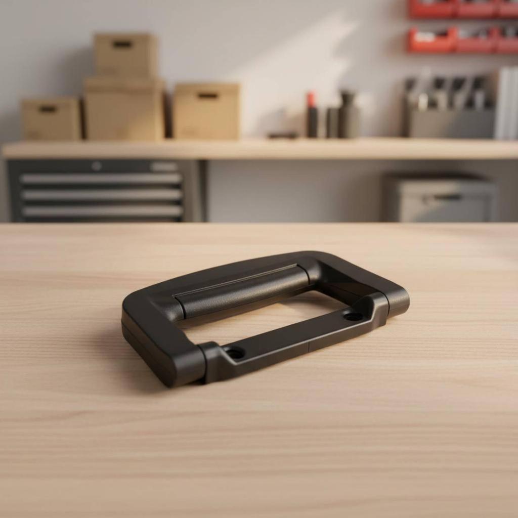 Handles for Cases, Boxes And Chests with Sturdy Support Reliable Mounting. Suitable