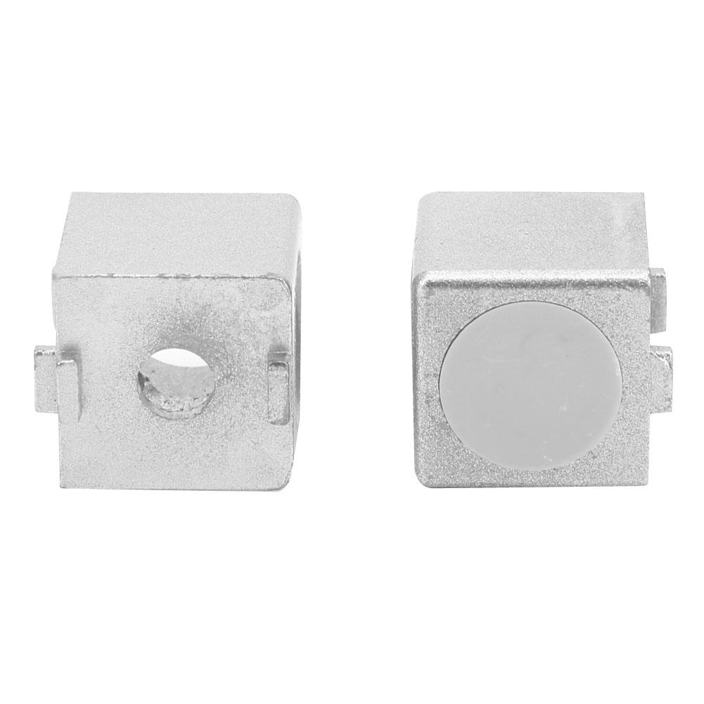 4st Aluminiumprofiler Rätvinkelhörnanslutning Fästelement för 2020 Europeisk Standard 2-vägs