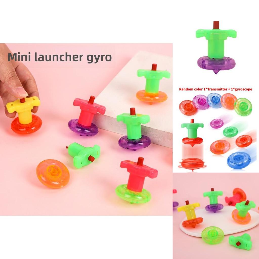Classic Kids Transmitter Gyroscope Set Toy With Launching Mechanism For Children And Collectors
