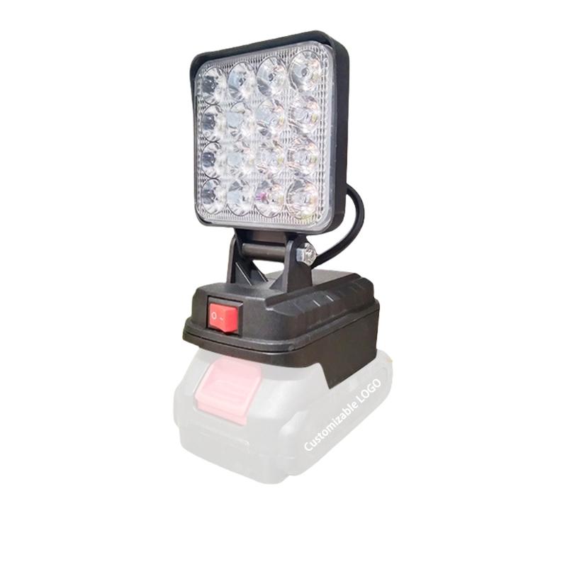 LiBattery LED Work Light USB Charging For 14.4-20V Battery Cordless Lighting Tool USB Power Supply for Outdoor Activity
