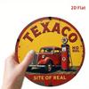 Vintage Texaco Metal Sign 20x30 Cm Retro Wall Decor for Garage