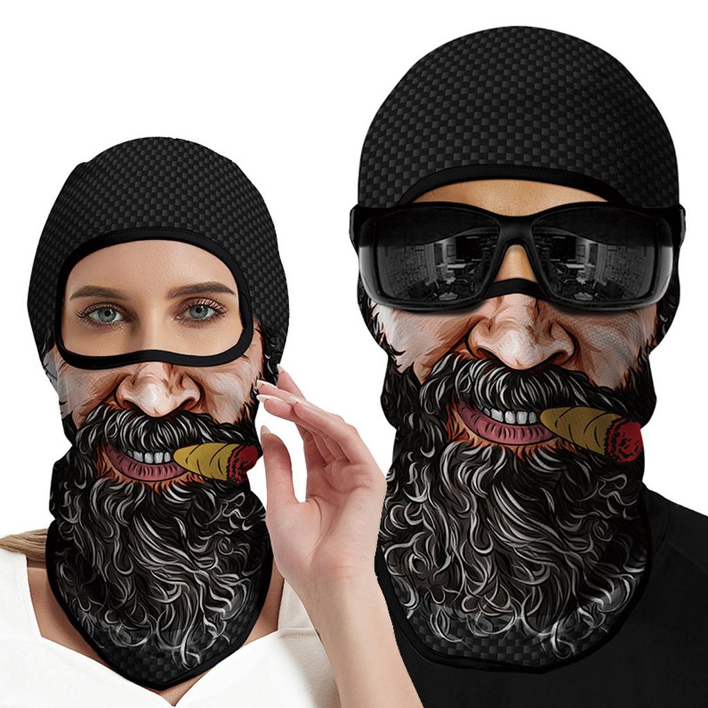 Outdoor Sun Protection Face Mask Neck Gaiter UPF 40 Plus Lightweight Breathable Helmet Liner for Motorcycling Fishing and Sports