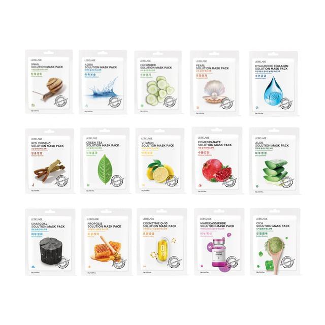 LEBELAGE - Solution Mask Pack - 15 Types Propolis