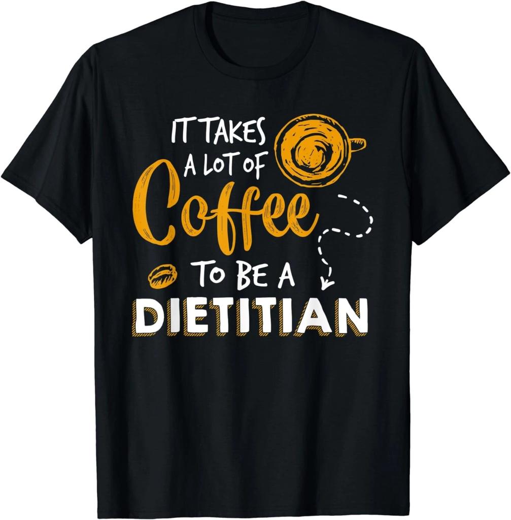 Coffee Lover Funny Registered Dietitian Nutrition Health Gift Unisex T-Shirt